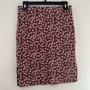 LOFT Outlet Floral Skirt